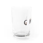 ちぇるしーのグッズ売り場のCHELオールスター(黒字) Water Glass :left