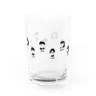 hirotaの嘘つきグラス（黒） Water Glass :left