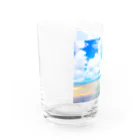 mizuphoto galleryのsummer vacation Water Glass :left