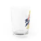 PoooompadoooourのRailroadsロゴ Water Glass :left