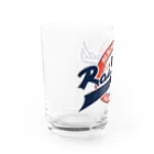 PoooompadoooourのRailroadsボールロゴ Water Glass :left