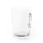 サメ わりとおもいの釣りをするサメ Water Glass :left