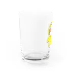 ゴキゲンサンショップのなまけものちゃん（ふーん） Water Glass :left