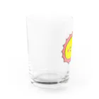 ゴキゲンサンショップのおひさま Water Glass :left