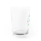 ず！猫の隠れ家🏠のえんぴつ君 Water Glass :left