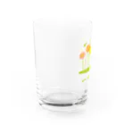 ypocketのポピー畑 Water Glass :left