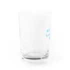 クドームーンの全日本ロングヘアー研究会 オフィシャル Water Glass :left