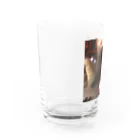 ハリネズミの針座右衛門くんの針座右衛門くん Water Glass :left