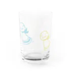 まめぞう屋のふわふわまめてる's Water Glass :left