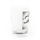 りんりんのねむい犬 Water Glass :left
