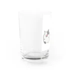 日向さおり&をりん出逢って3秒でプチ出陣の食っちゃ寝ぶーぶーもーもー Water Glass :left