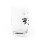 WORLDCYCLEのスーパーマンパンダ Water Glass :left