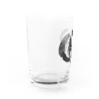 平井肉助(Rudy)の抽象画グラス第二弾 Water Glass :left