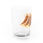 かよコーンショップのぎょうざ Water Glass :left