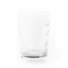 のろいぬのDon Water Glass :left