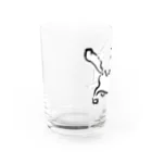 ただようプ二のルンルンねこ Water Glass :left