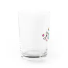 mamimuuの気まぐれ猫のルー。(かんぱい) Water Glass :left