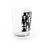 東風のマンドリンオーケストラ(black) Water Glass :left