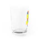 つきじ のはらのねずみ (ズレ) Water Glass :left