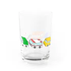 liliumの乗り物集合【横並び・色付き】 Water Glass :left