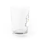 ＋Γ(gamma)のモケちゃん 喜び Water Glass :left
