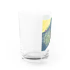 HAGU HOSHINO COLLABORATION STOREの【MAKI】HAGU HOSHINO Glass Water Glass :left