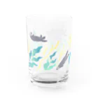 8i_ya1のすやすやラッコ Water Glass :left