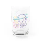 ヌトグランのミミハシ・らぁめん Water Glass :left