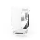 shootingcatのモノクロにゃー！！ Water Glass :left