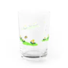 をかし屋のこまいぬくん　うららか春の日 Water Glass :left