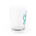 カメちゃん𓆉のダークカメちゃんトリオ Water Glass :left