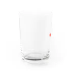 aitan25の世界平和 Water Glass :left