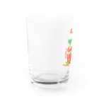 コッカースパニエルと仲間たちのお店のりんご Water Glass :left