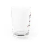 イラストレーター おおでゆかこのチョコミントパフェ Water Glass :left