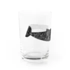 岡田侑大／グラフィックデザイナーのザトウクジラ Water Glass :left