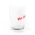 Mr.Stoner'sのMr.Stoner's logo Water Glass :left