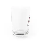 魔法の絨毯✋( ᐙ )のeye ピンク Water Glass :left