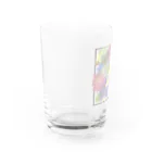 charu117のart カモフラ Water Glass :left