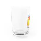 水彩イラストグッズの打ち上げ用グッズ Water Glass :left