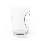 ダイナマイト87ねこ大商会の尺八を吹くミジンコ Water Glass :left