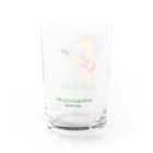 東高円寺U.F.O.CLUB webshopのU.F.O.CLUBオリジナルグラス【BASS GAL ver.】 Water Glass :left