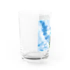 まつりのある日見上げた空 Water Glass :left