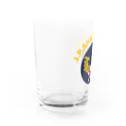 みんなのステッカーのしゃちほこAIRFORCE-JP Water Glass :left