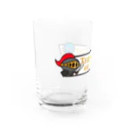  ポポのお店のがんばれ！正義の騎士くん Water Glass :left