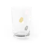 とまの泳グラス Water Glass :left