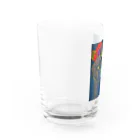 suzuejyaのヤギとトンボ Water Glass :left