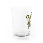 ZIZYの　ネコツタンカーメン Water Glass :left