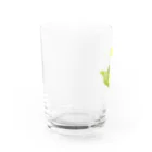 おむすび商店のビールグラス（おつまみ付き） Water Glass :left