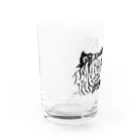 70m(naomi)の線画　トラ Water Glass :left