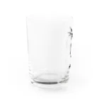 まる屋のミジンコグッズ Water Glass :left